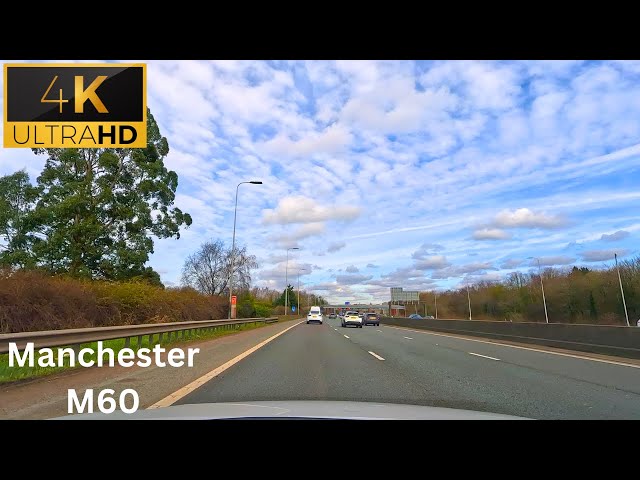 Driving in Manchester in a cloudy day with Relaxing Music / Drive With Me