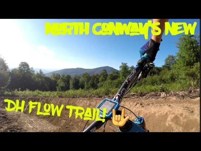 Newest DH Flowtrail in NH? Parking lot smoothie trail - North Conway MTB