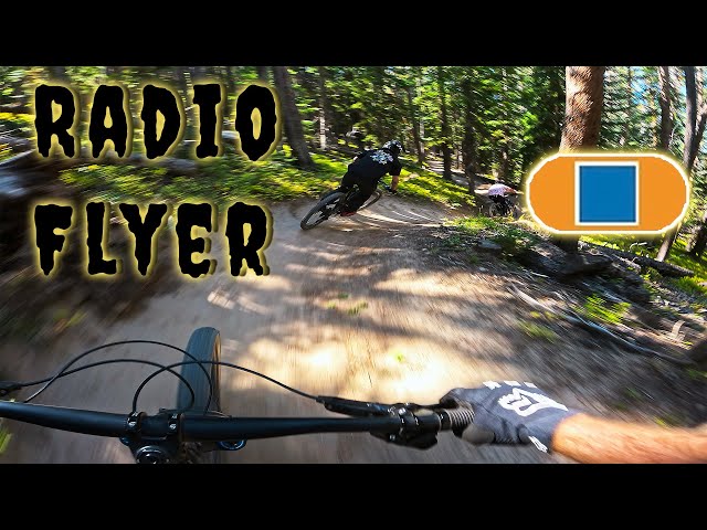 Why is Radio Flyer the BEST BLUE TRAIL at Vail Downhill Park?