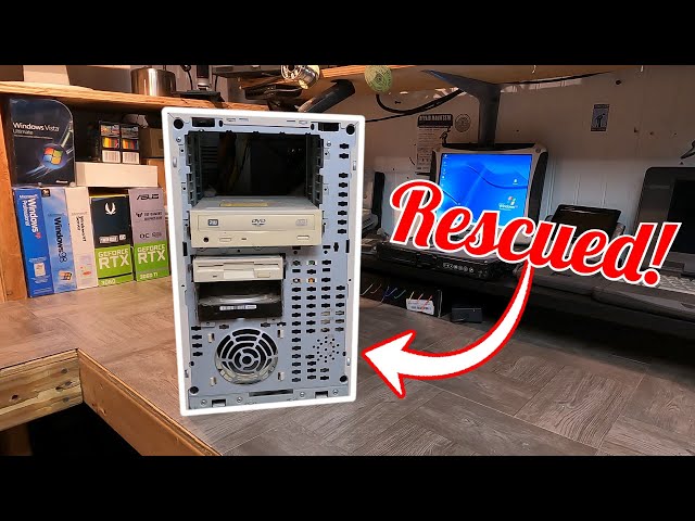 Rescuing and Repurposing a 16 Year Old PC