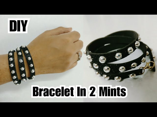 How To Make Foam Sheet Bracelet | No Sew | DIY Bracelet