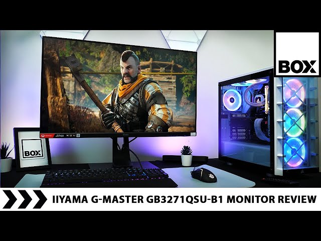 iiyama GB3271QSU B1 32" Gaming Monitor Review |  G-Master Red Eagle