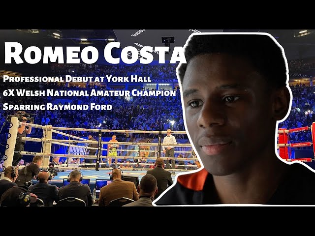 6X Welsh National Amateur champion Romeo Costa discusses his professional debut at York Hall!
