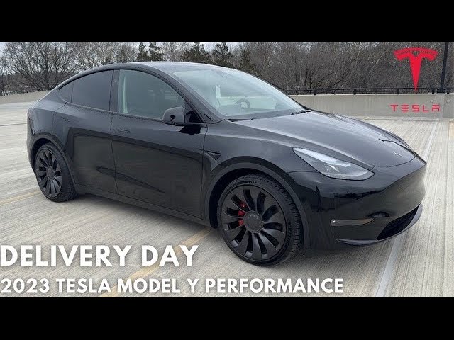 Tesla Model Y Performance Delivery Day