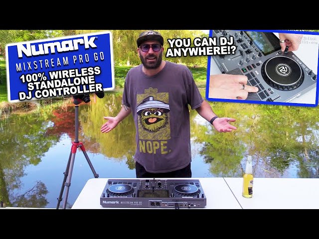 Numark Mixstream Pro Go - The world's first 100% wireless standalone DJ controller!? #TheRatcave