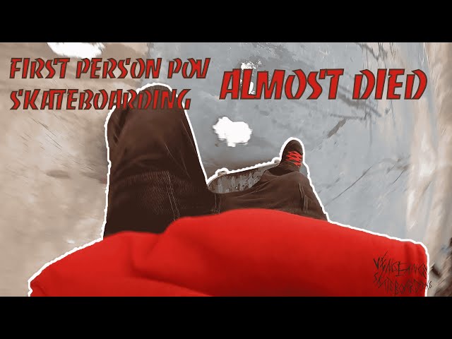 I ALMOST DIED - First Person Go Pro Hero 8 Skateboarding