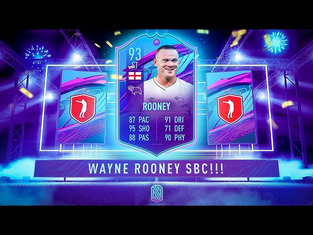 INSANE END OF ERA 93 RATED ROONEY SBC! - FIFA 21 Ultimate Team