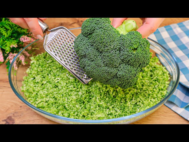 Grate broccoli and you will be amazed by the results! Quick, easy and delicious.