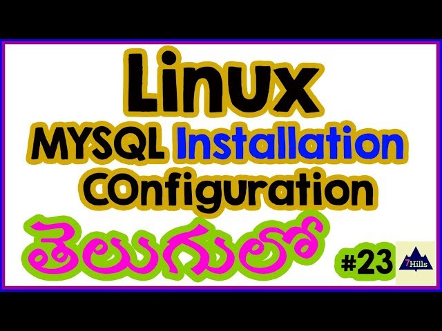 How to Install MySQL In Linux on Telugu | MySQL in Telugu | MySQL Configuration in CentOS on Telugu