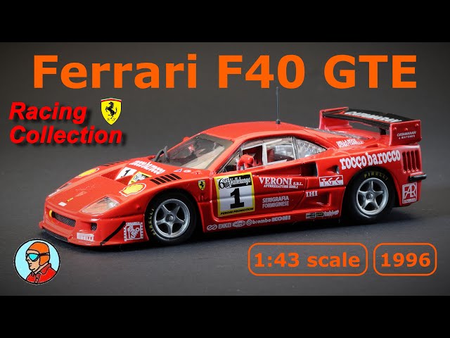 Ferrari F40 GTE - 1:43 Scale - DieCast & Cars