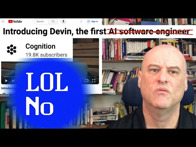 No, Devin is not a Software Engineer. but it *is* really cool.