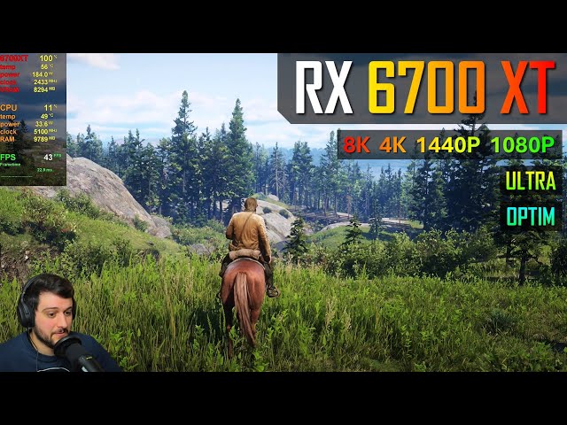 RX 6700 XT - Red Dead Redemption 2