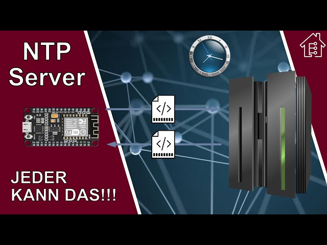 NTP Server, so könnt ihr mit Mikrocontroller drauf zugreifen! | #EdisTechlab #server #esp