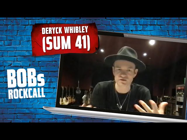Sum 41: Deryck Whibley about the new album "Heaven and Hell", Pop-Punk and touring | BOBs Rockcall