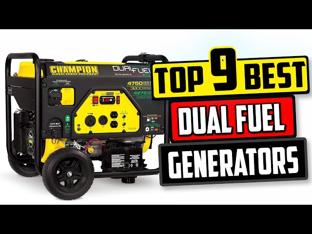 Best Dual Fuel Generators | Top 9 Reviews [Buying Guide]