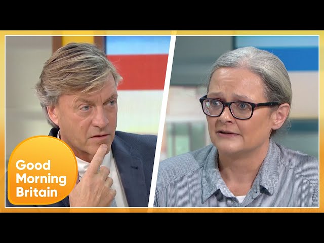 Richard Clashes With Insulate Britain Campaigner In Fiery Debate On Road Blocking Protests | GMB