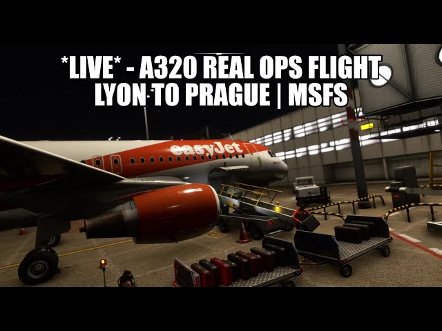 🔴 LIVE: A320 Real Ops - Lyon to Prague | Fenix A320, VATSIM & MSFS 2020