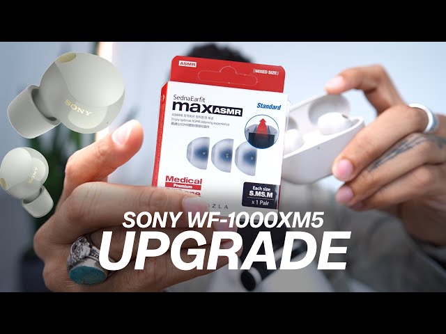 Sony earbuds WF-1000XM5 - Upgrades