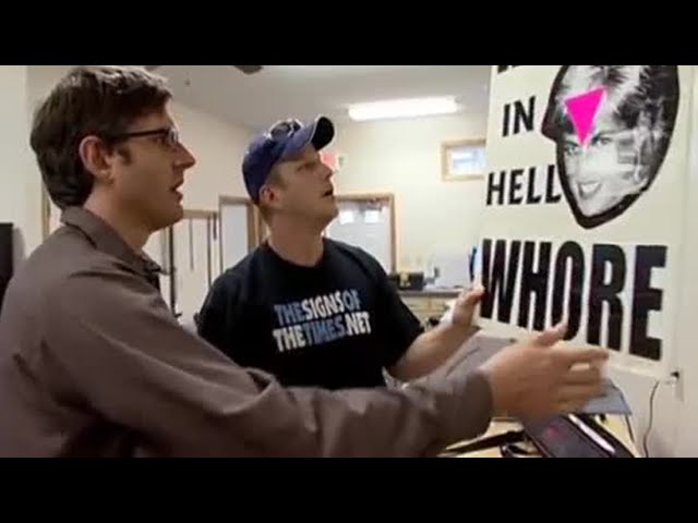 Picket Sign-Making | Louis Theroux | BBC Studios