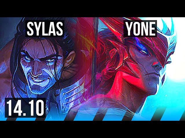 SYLAS vs YONE (MID) | 6/0/1, 800+ games, Dominating | KR Master | 14.10