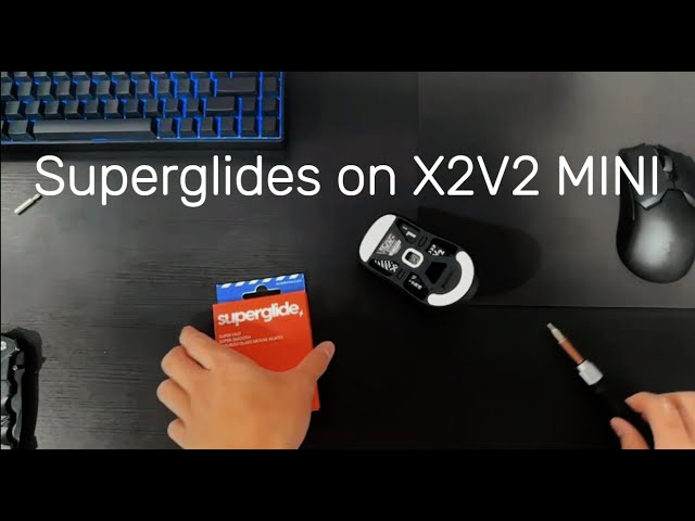 Superglides Installation on X2V2 Mini and Review