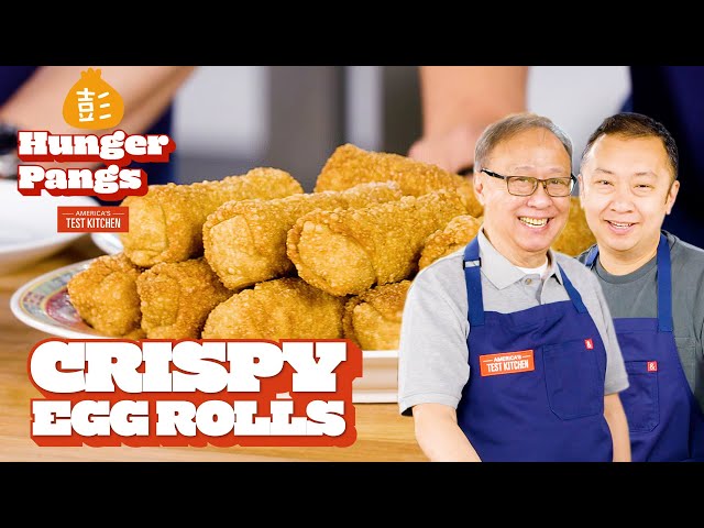 The Secret To Perfect, Crispy Egg Rolls 春卷 | Hunger Pangs