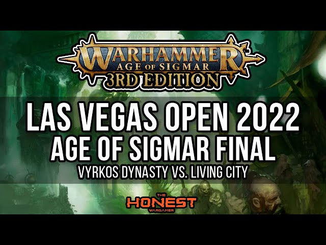 Las Vega Open 2022 Final: Vyrkos Dynasty Vs Living City | The Honest Wargamer