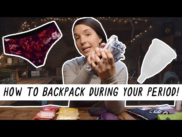 How to Backpack During Your Period! | Miranda in the Wild