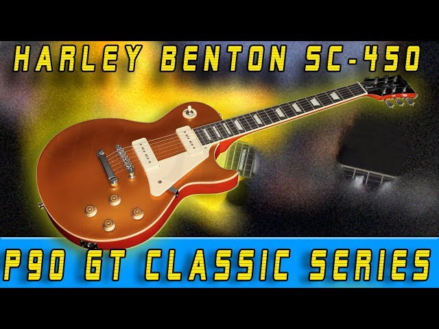 Harley Benton SC 450 P90 GT Classic Series