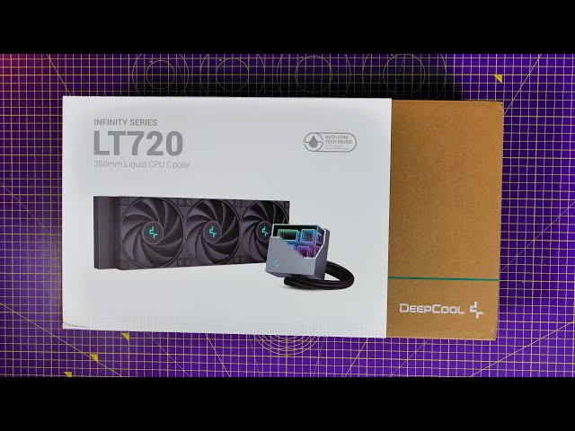 DeepCool LT720 ASMR Unboxing and Install