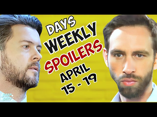 Days of our Lives Weekly Spoilers April 15-19: EJ Panics & Everett’s Big Lie! #dool #daysofourlives