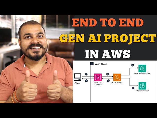 #1 Generative AI On AWS-Getting Started With First Project- Problem Statement With Demo