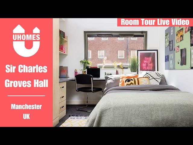 The Comfortable Student Accommodation In Manchester - Sir Charles Groves Hall [Room Tour]