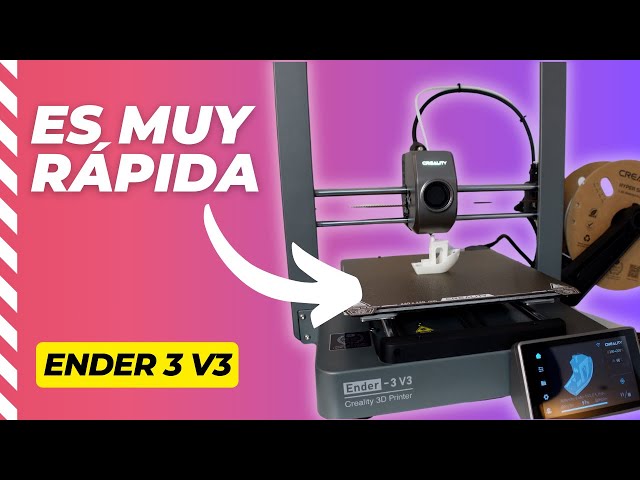 Review Creality Ender 3 V3 - Impresora 3D para disfrutar y aprender