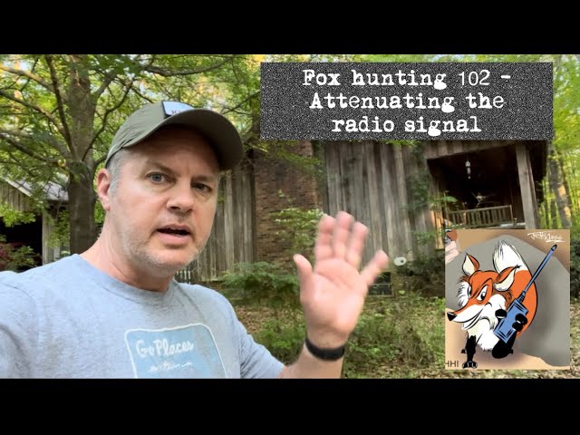 Fox hunting 102 - Attenuating the radio signal #hamradio #foxhunting