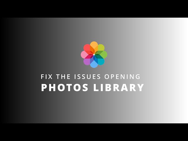 Fix Photos Library Opening Issues on External Drive | Mac Tips and Tricks