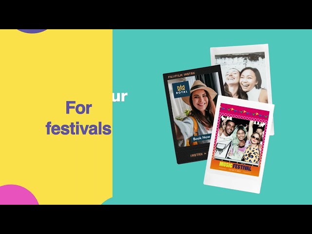 INSTAX Biz™ Promotional Video "instant engagement with custom branded photos"/FUJIFILM