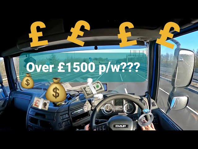 How Much Does A Truck Driver Earn In The UK?