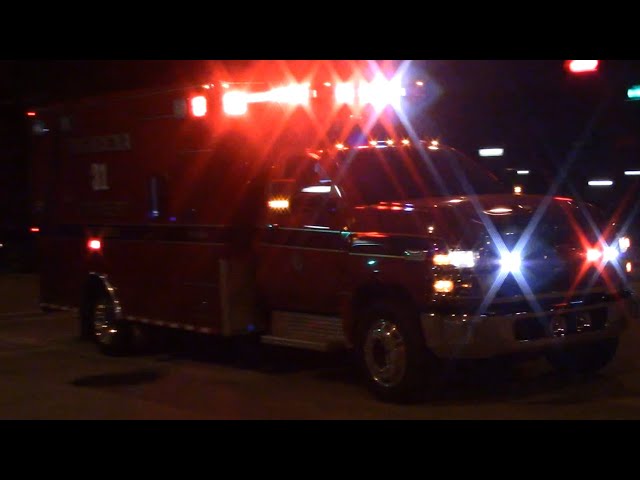 *NEW* Pasadena Fire Dept. Rescue Ambulance 31 responding