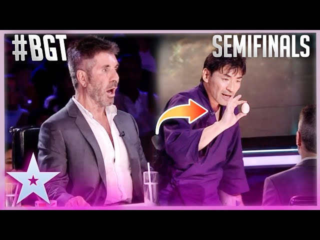 Keiichi Iwasaki: OMG! Japanese Magician STUNS Simon Cowell With Real Magic! | Semi Finals BGT 2022