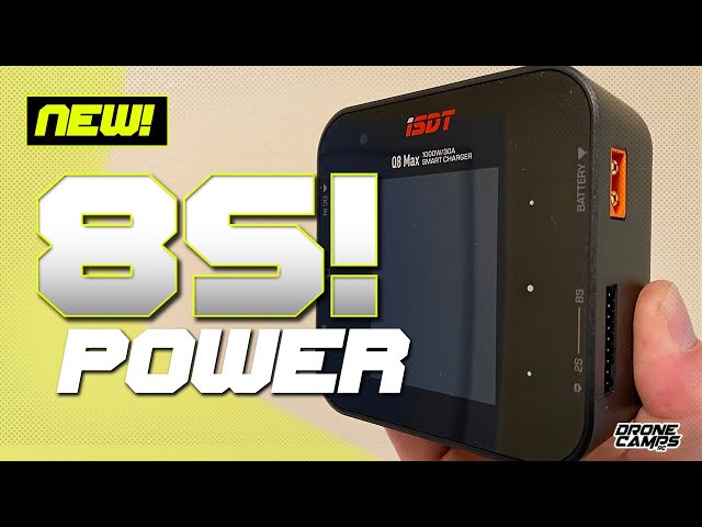BUDGET PRICED BIG POWER $89! - 8S ISDT Q8 MAX Lipo Charger - FULL REVIEW