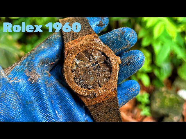 Restoration of Rolex watches produced in 1960