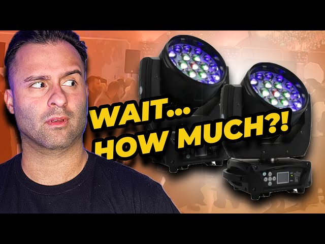I Used $250 Lights At My Friend's Wedding....(SHEHDS 19x15 WASH & ZOOM REVIEW)