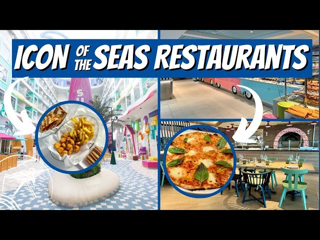 We Eat Everything on Icon of the Seas and Rank All the Restaurants and Bars!
