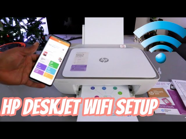 HP DeskJet 2800e WiFi Setup!!