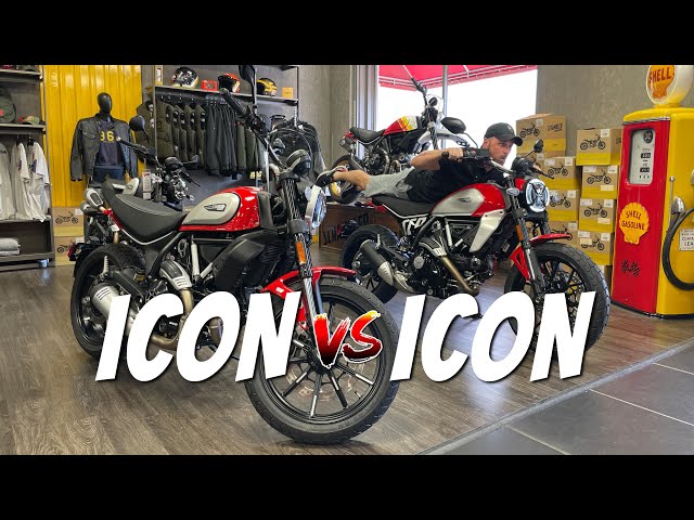 Ducati Scrambler Icon vs Next-Gen Icon - @AMSDucatiDallas