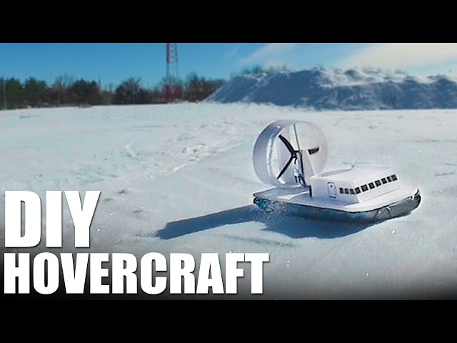 DIY Hovercraft - One Day Projects For Snow | Flite Test