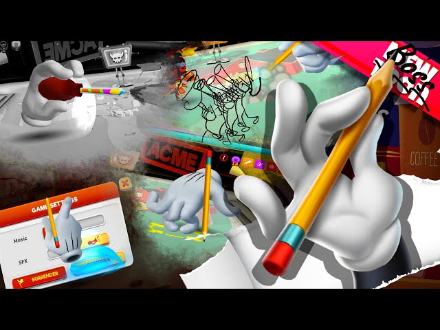ANIMATION SNEAK PEEK I R&D THE HAND BOSS | Looney Tunes World of Mayhem