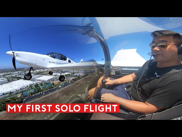 What Happened On My First Solo Flight?