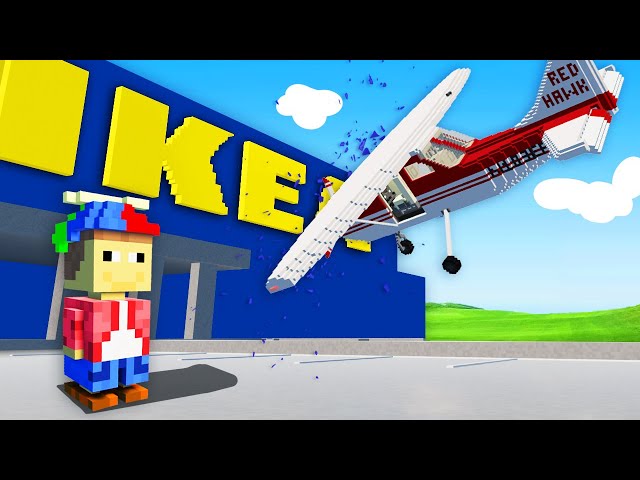 Destroying IKEA with Planes... (Teardown Mods)